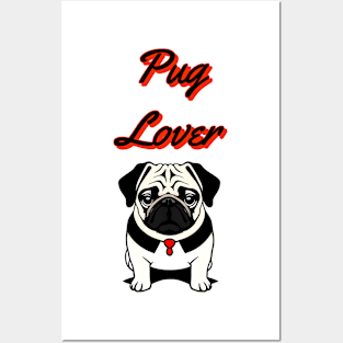 Pug Lover Posters and Art